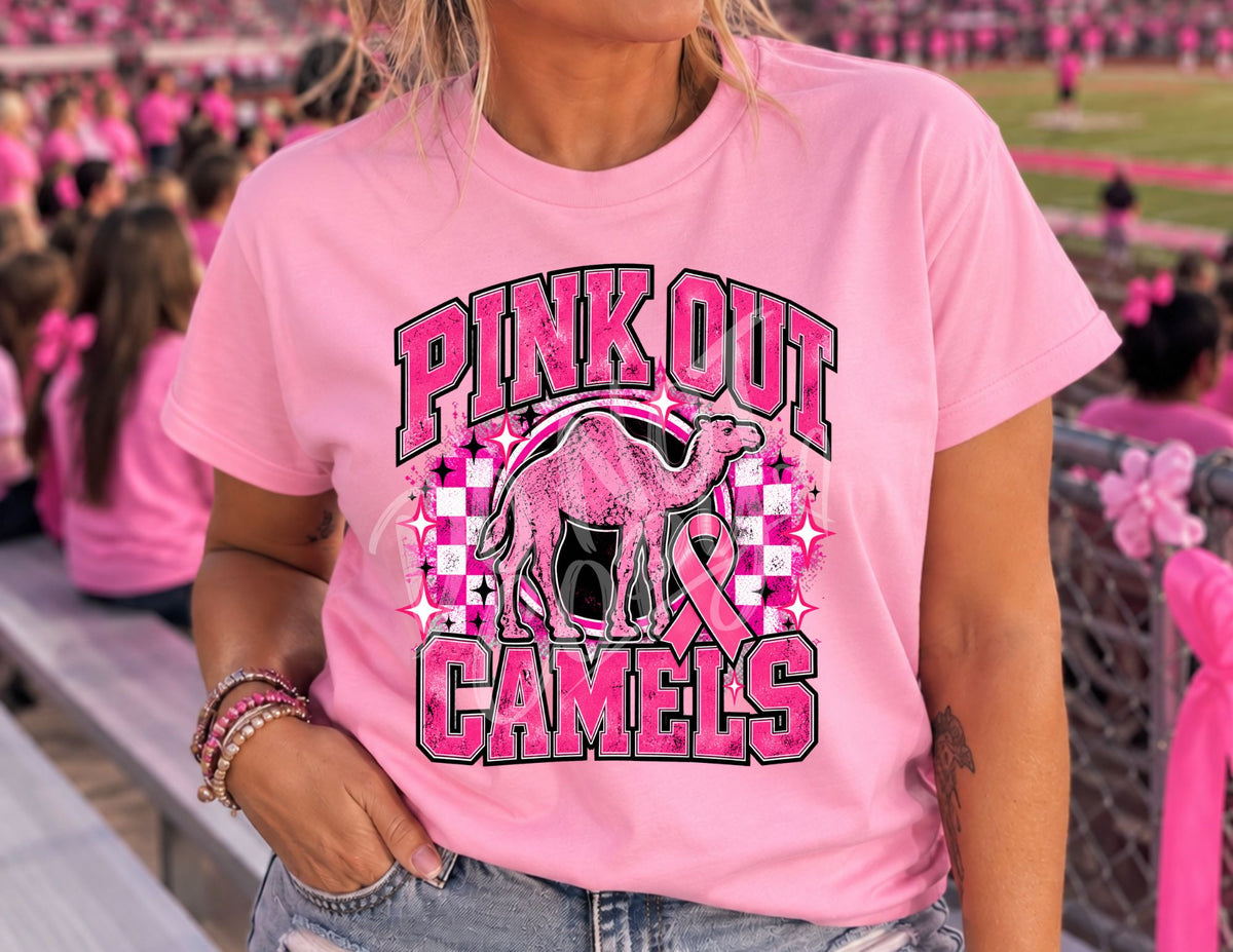 Pink Out Camels Check