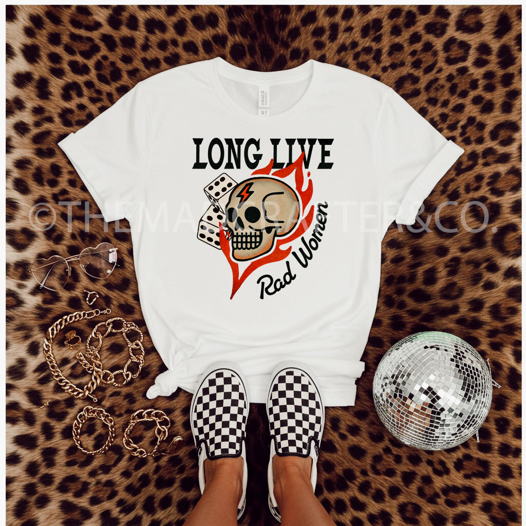 LONG LIVE RAD WOMEN TEE *PREORDER*