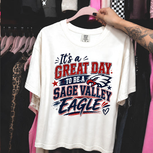 Great Day Eagles TEE/CREW