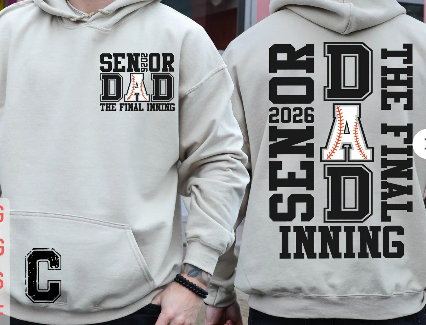 PROUD SENIOR MOM/DAD TEE