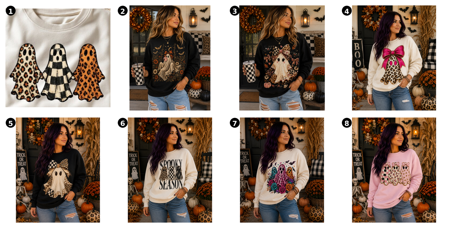 Ghosty T-shirt/ Crew